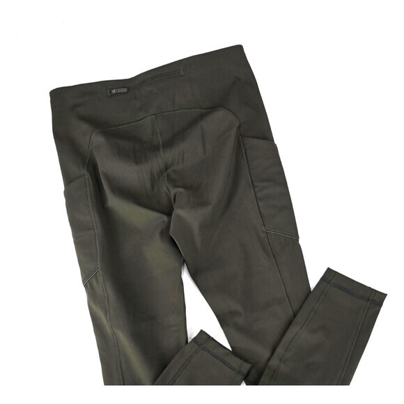 Lululemon Athletica Luxtreme High Compression Size 8 With Pockets Dark Green - Picture 5 of 7